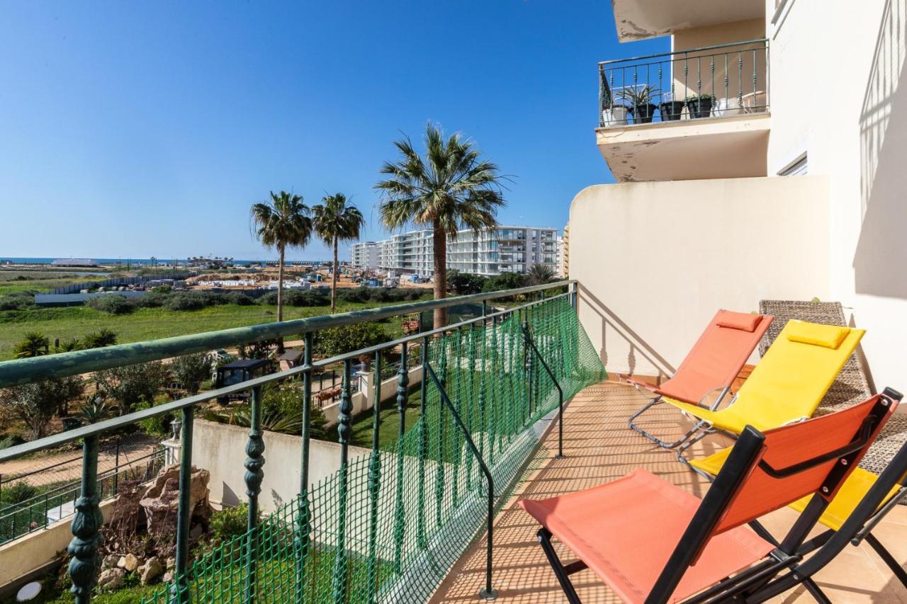 Beach Front View Armacao De Pera Flat Luaran gambar