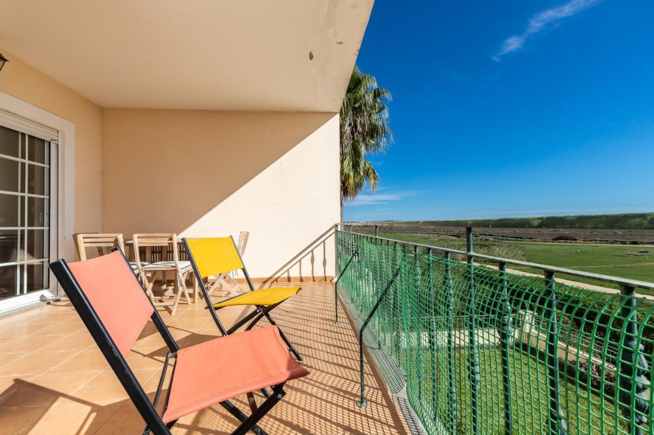 Beach Front View Armacao De Pera Flat Luaran gambar